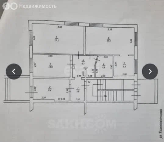 4-комн. квартира, 73.8 м2, 1/5 этаж