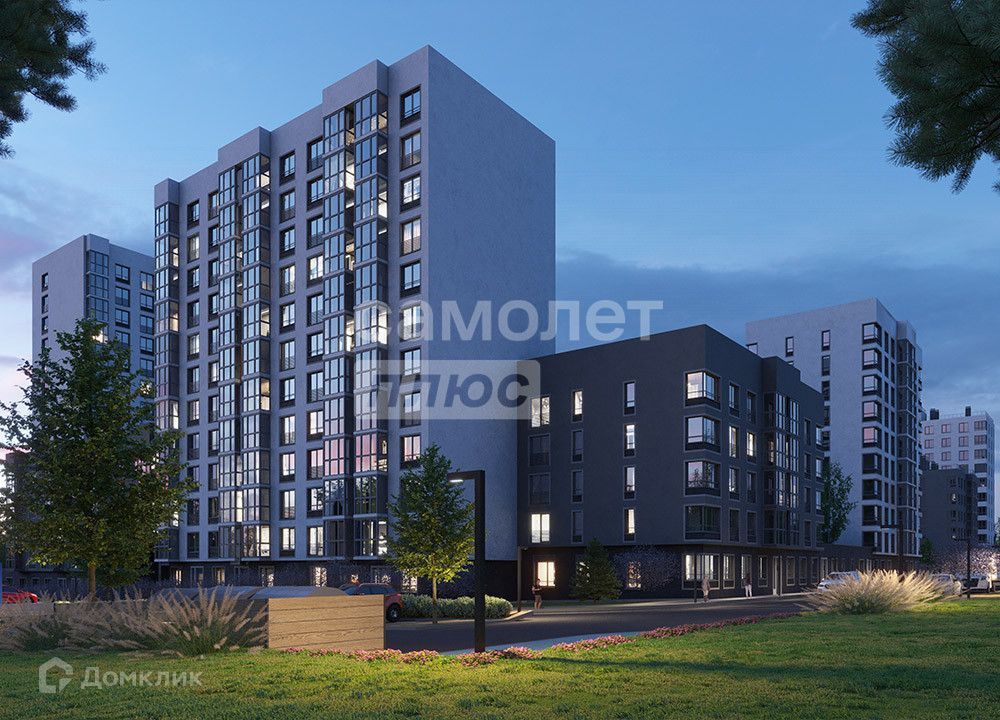 2-комн., 59.9 м², 4/6 этаж