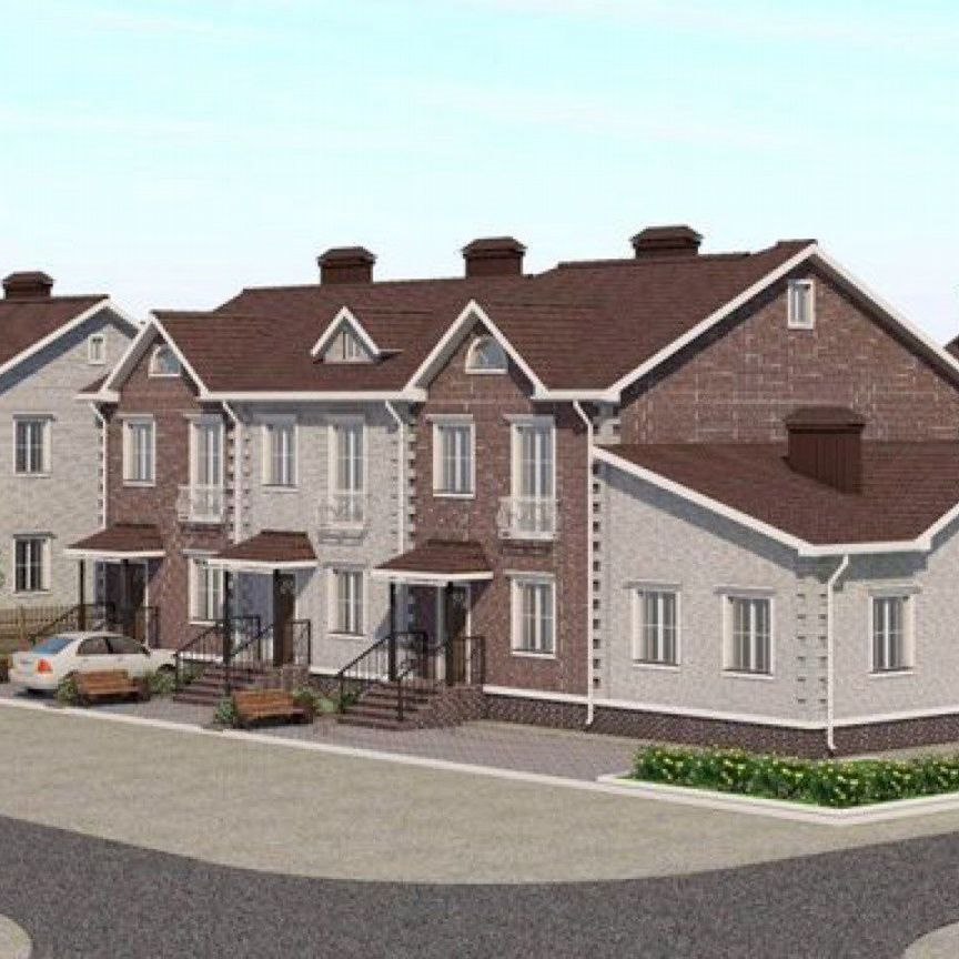 Таунхаус, 124 м², 2 сотки