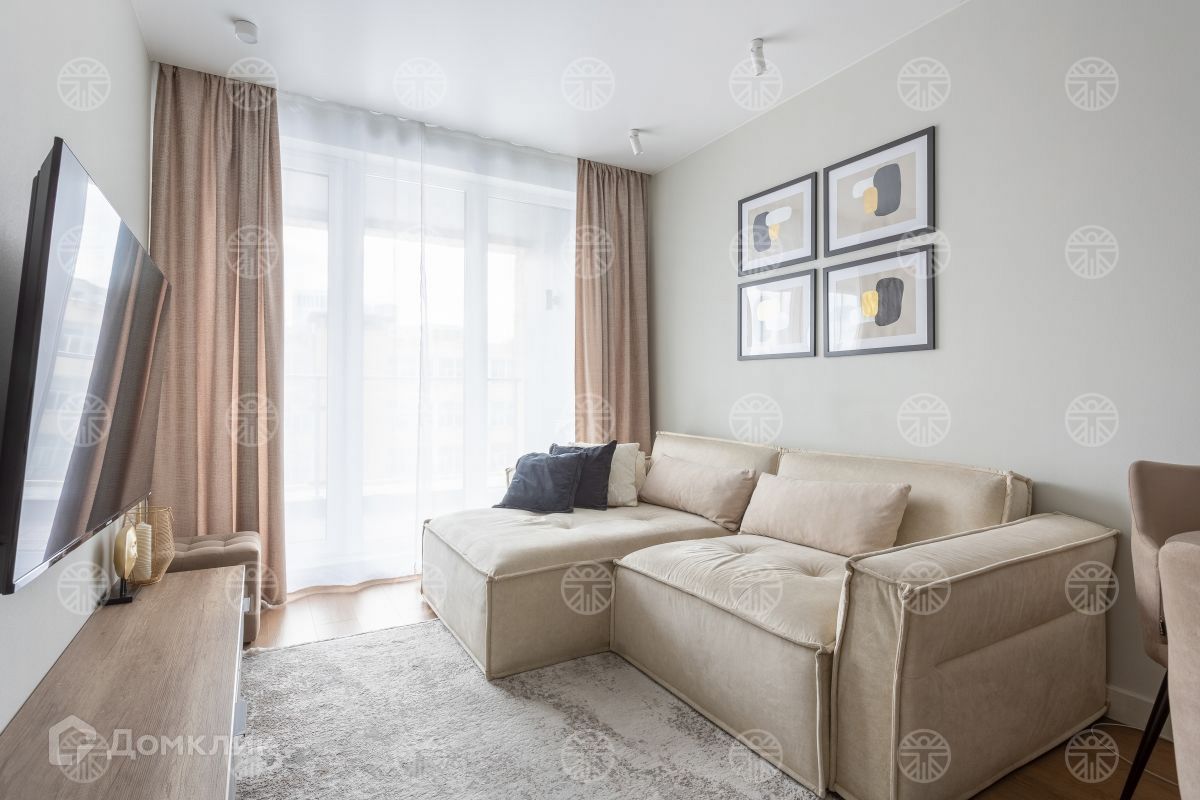 2-комн., 45 м², 7/22 этаж