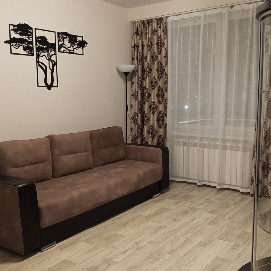 1-комн. квартира, 36 м2, 1 этаж
