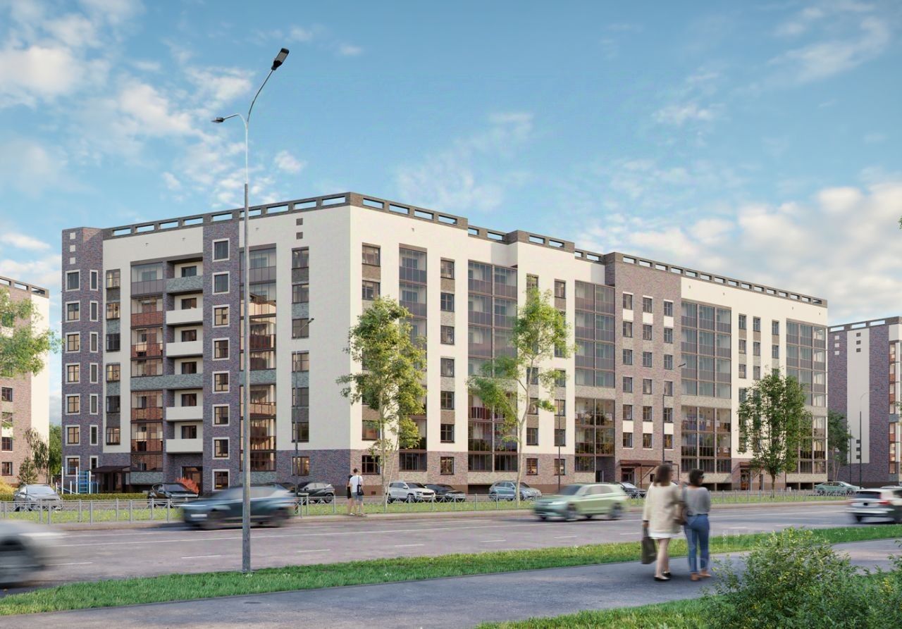 2-комн., 56 м², 2/7 этаж