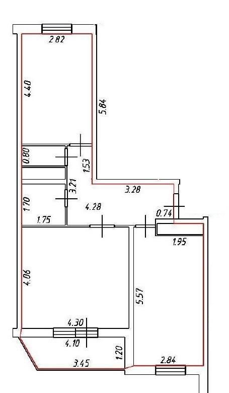 2-комн., 58 м², 11/25 этаж