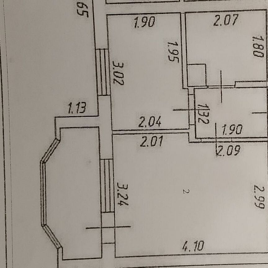 1-комн. квартира, 23.9 м², 1/1 этаж