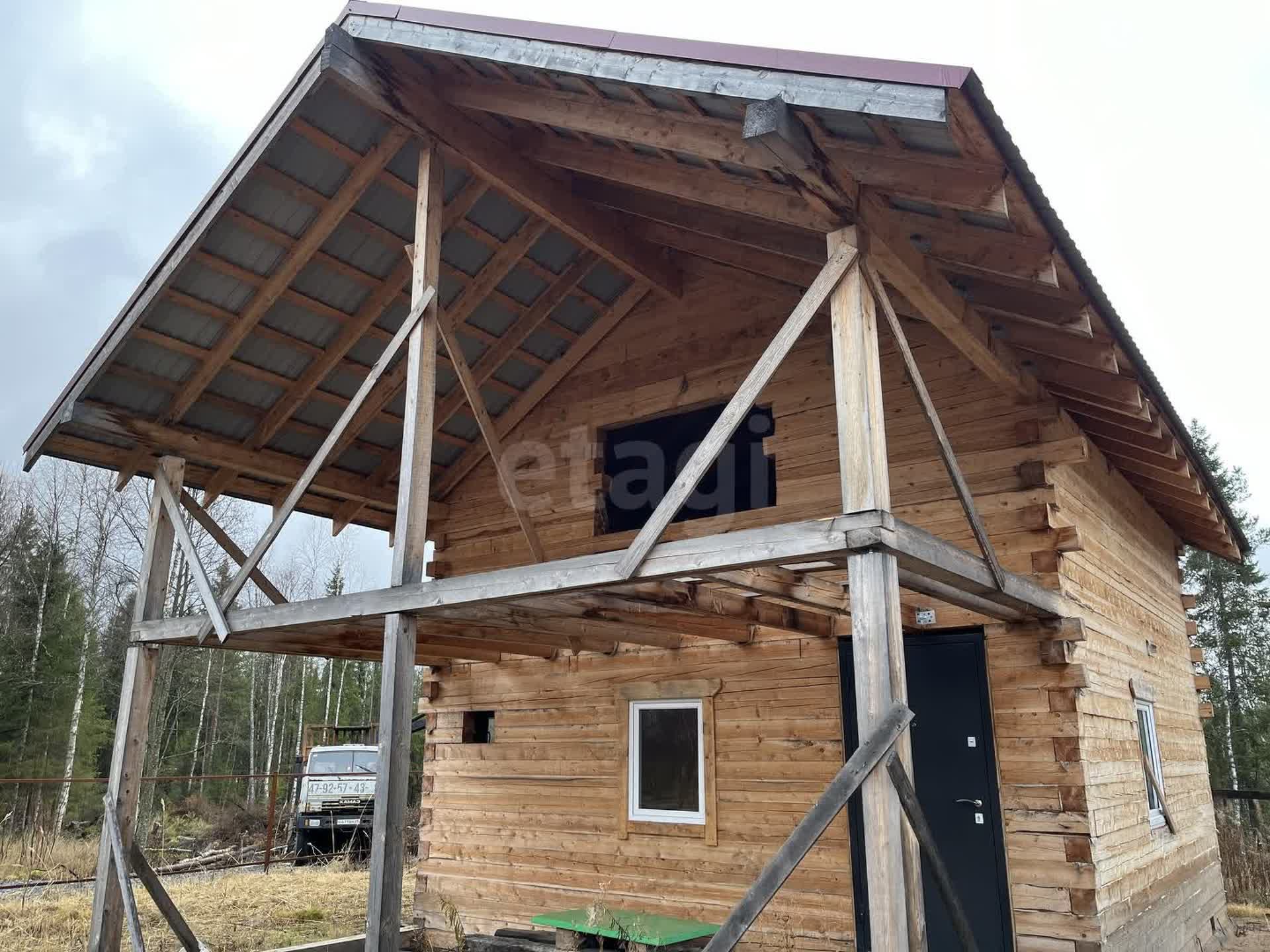 Дача, 54 м², 13 соток