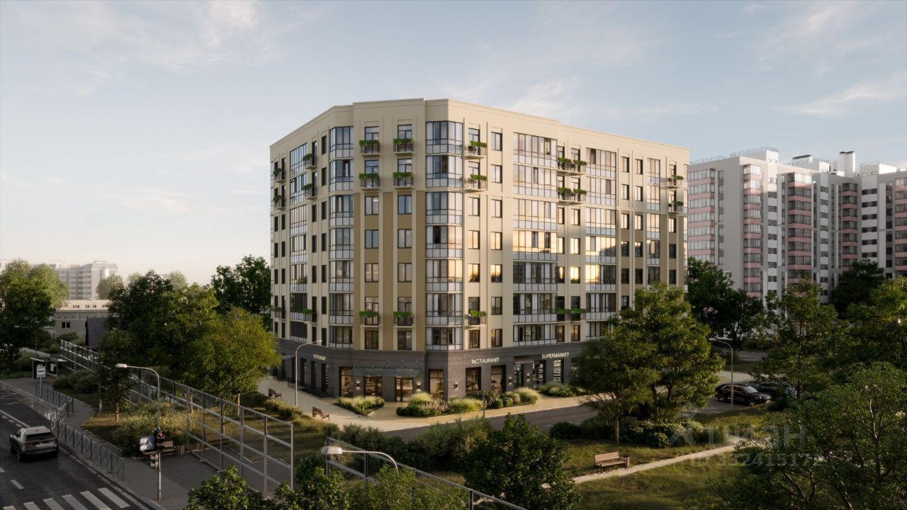 1-комн., 34.57 м², 7/8 этаж