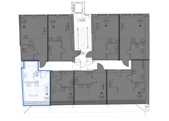 Квартира, 31 м², 5/5 этаж