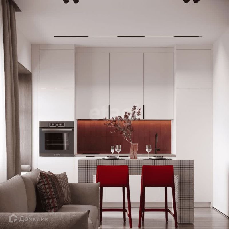 1-комн. квартира, 34 м2, 2/4 этаж