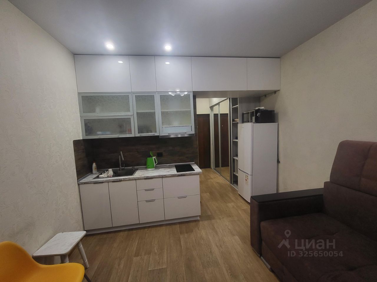 Студия, 26 м², 19/21 этаж