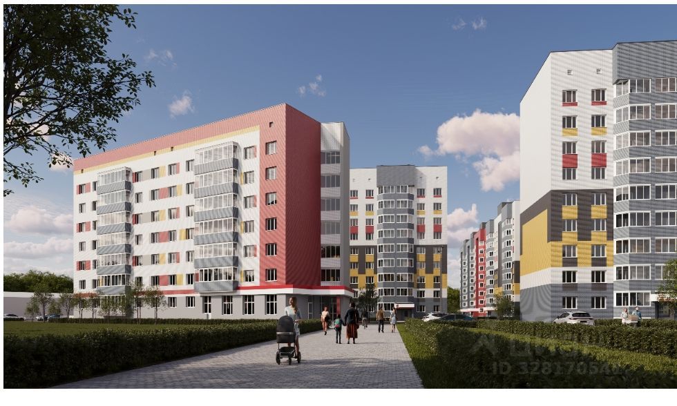 2-комн., 64.6 м², 5/9 этаж