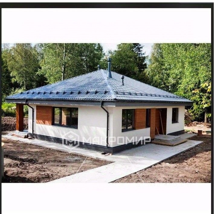 1-этажный дом, 125 м², 10 соток