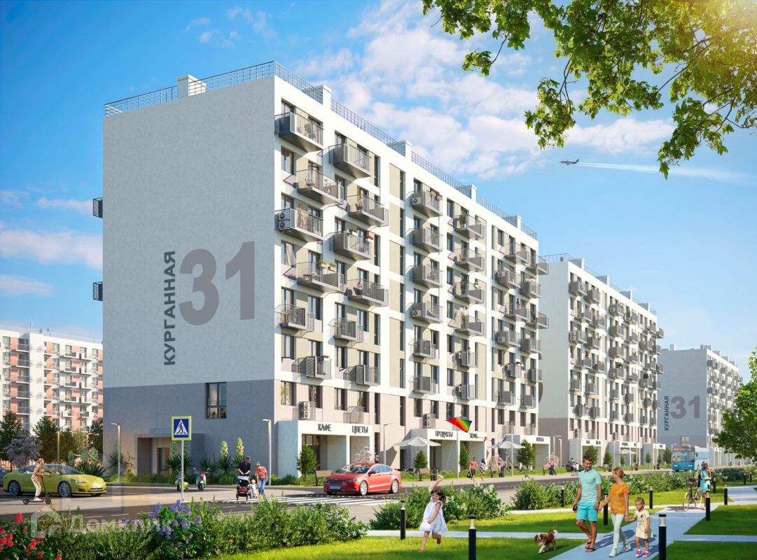 2-комн. квартира, 58.3 м2, 8/8 этаж