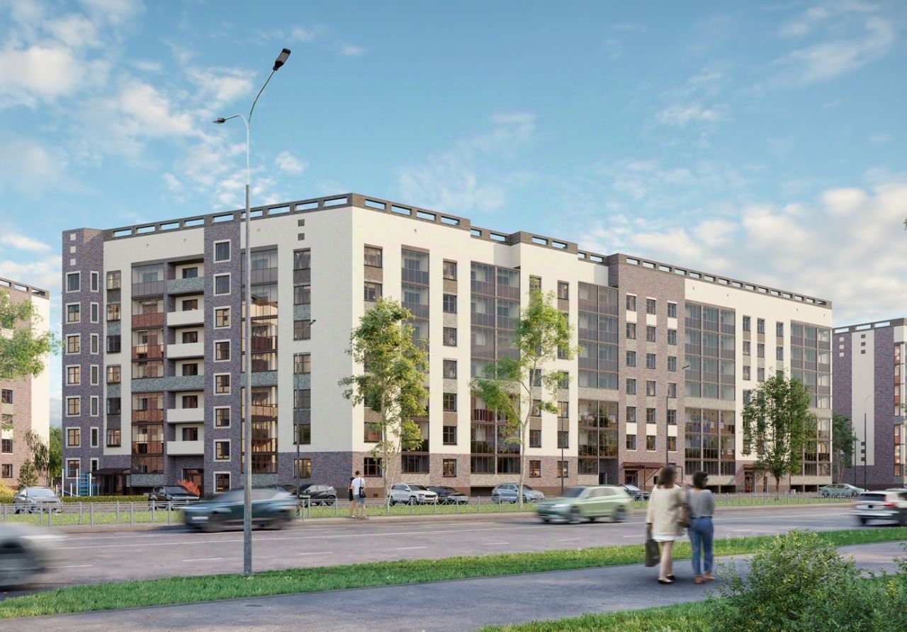 2-комн., 68.7 м², 1/7 этаж