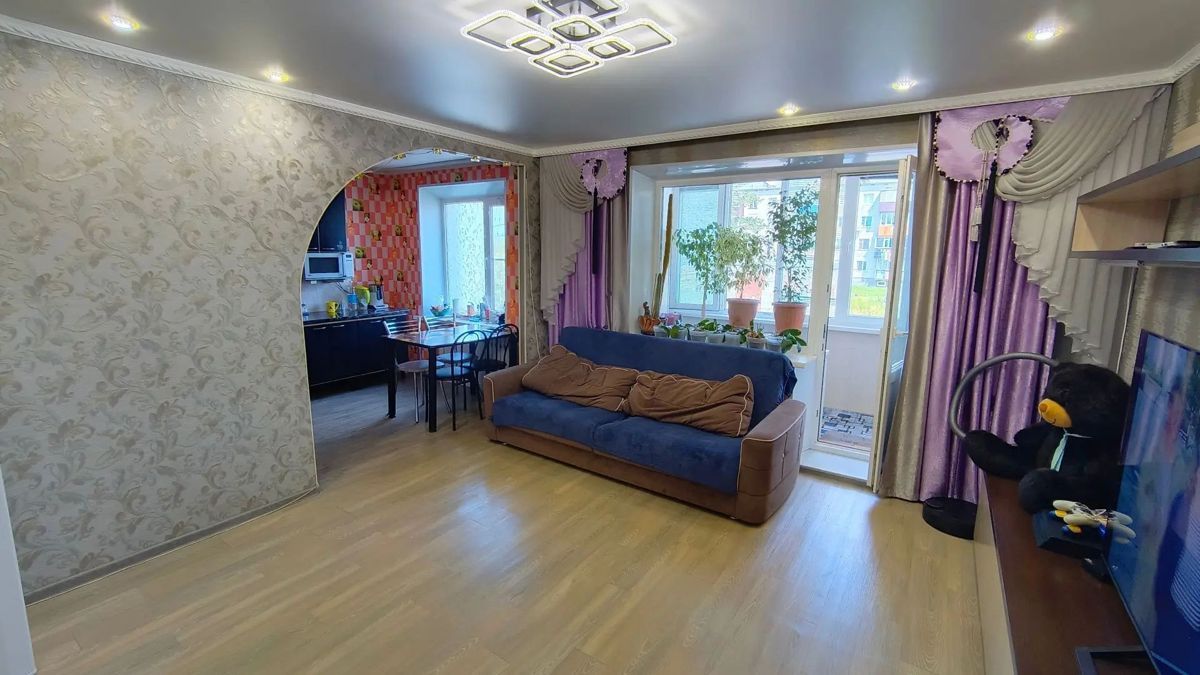3-комн., 64 м², 2/4 этаж
