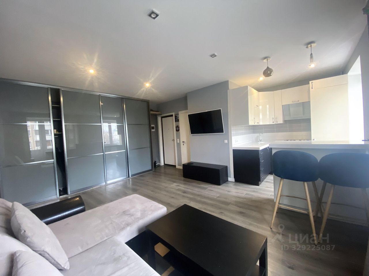 2-комн., 45 м², 6/8 этаж