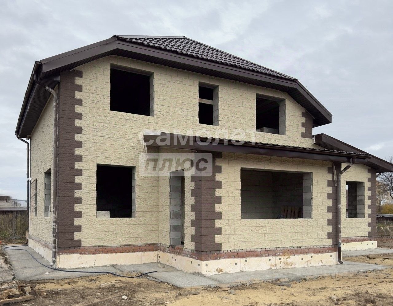 2-этажный коттедж, 220 м², 13 соток