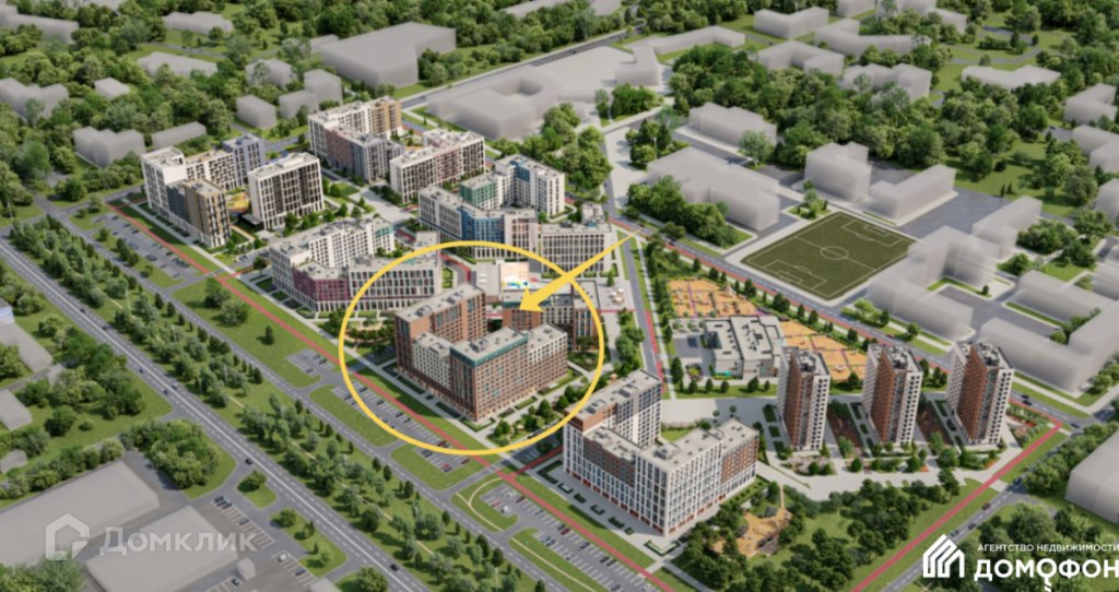 1-комн., 39.2 м², 2/12 этаж