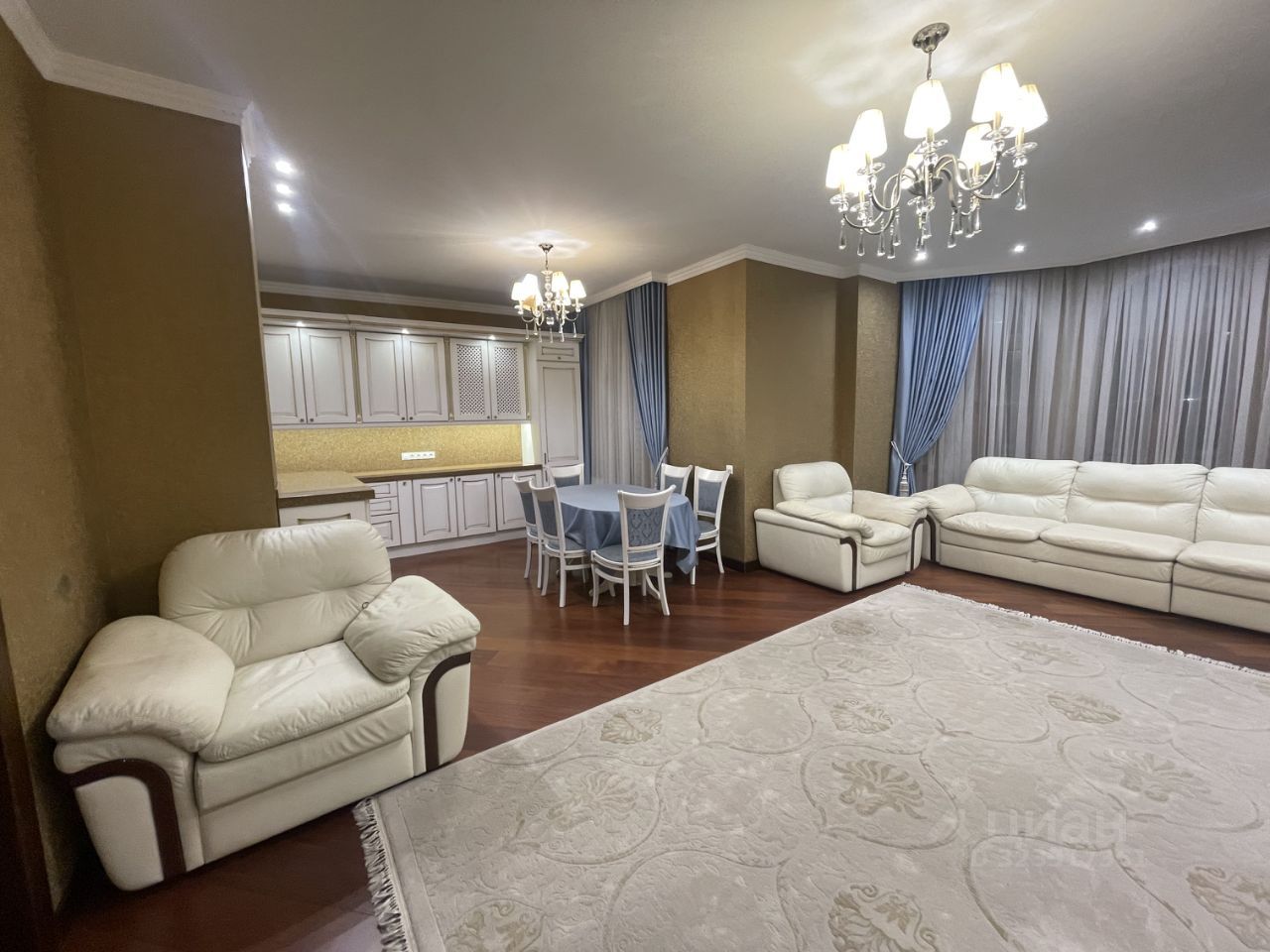 4-комн. квартира, 156 м2, 3/15 этаж