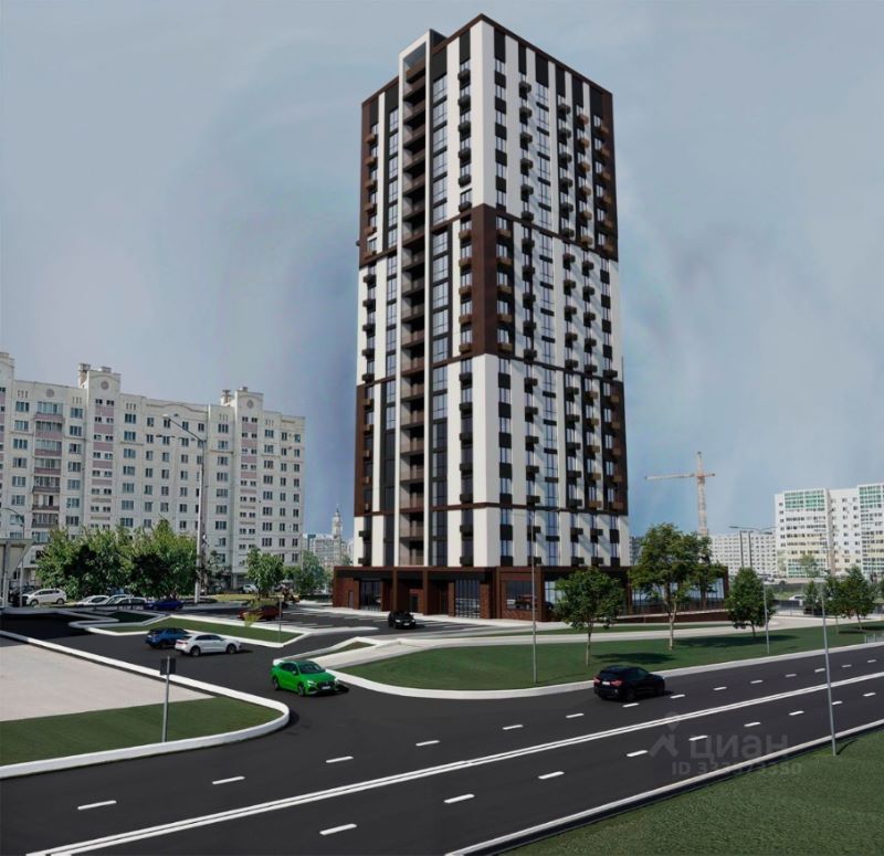 1-комн., 46.02 м², 2/25 этаж