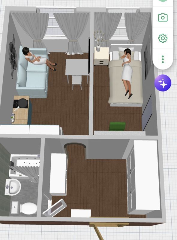 Студия, 25.9 м², 2/5 этаж