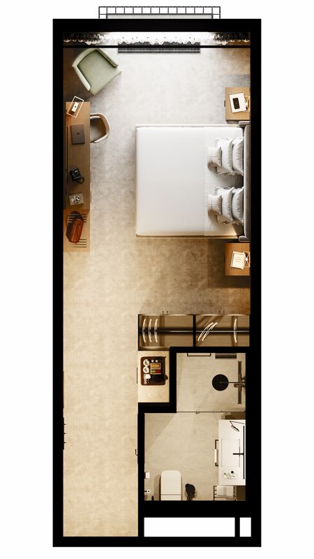 Студия, 31.5 м², 6/10 этаж