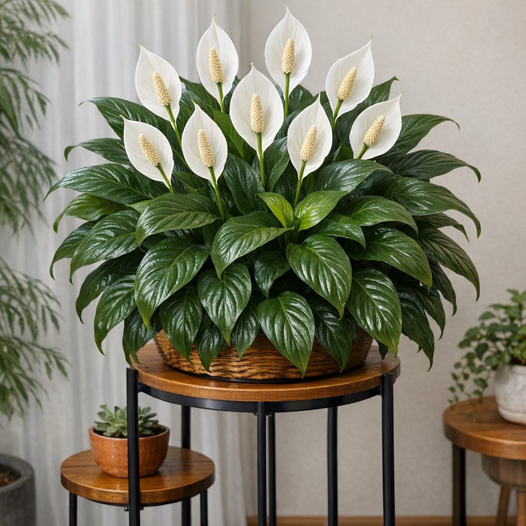Спатифиллум. Фото: Мир Квартир