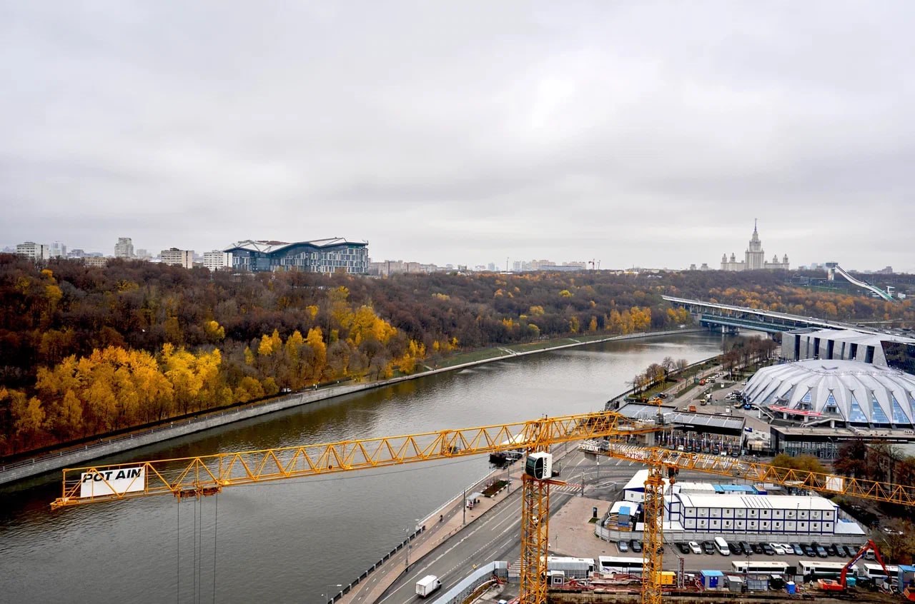 Здесь строятся Luzhniki Collection. Фото: Инвестиционная группа «Абсолют»