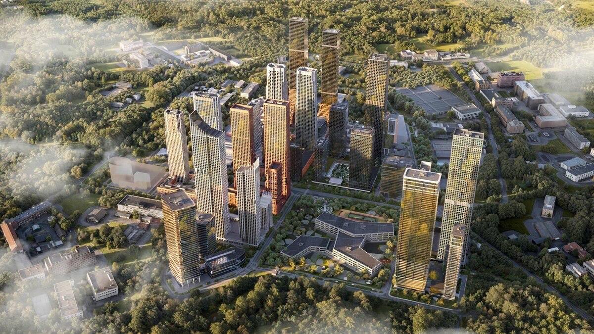 Кварталы Set и Veer. Рендер: MR