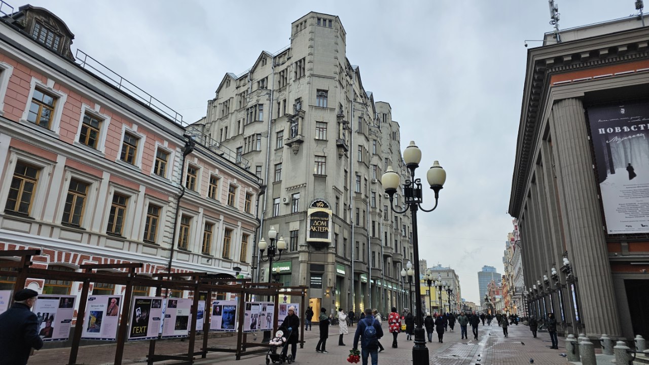 Дом с рыцарями, он же Дом актера на Арбате. Фото: Мир Квартир