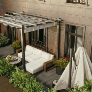 Пять идей, как обустроить открытую террасу в квартире