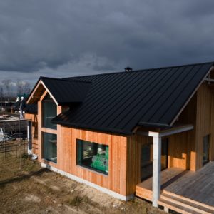 Как усилить двухскатную крышу частного дома